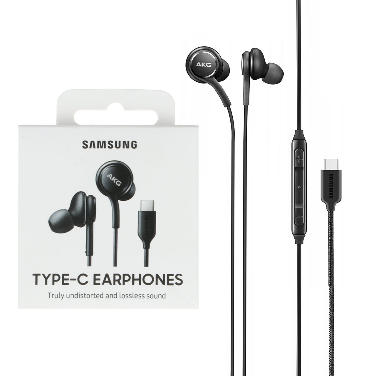 هندزفری با سیم با پورت Type-C سامسونگ AKG مدل Note 10/20 - مشکی - DST (گارانتی شش ماهه) - High Copy